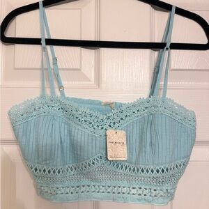 Free People Tallulah lace trim Bralette
